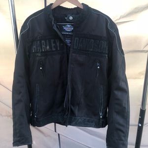 Harley Davidson Waterproof Armored Suede Jacket